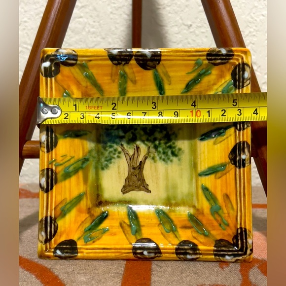 jacque price Dining Vintage Hand Painted Olive Tree Plate Hand
